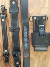 Load image into Gallery viewer, 1.5" Custom Radio Strap/Holster Combo (stitched)