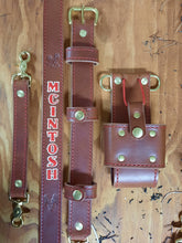 Load image into Gallery viewer, 1.5" Custom Radio Strap/Holster Combo (stitched)
