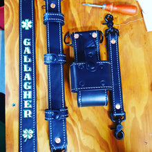 Load image into Gallery viewer, 1.5" Custom Radio Strap/Holster Combo (stitched)