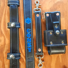 Load image into Gallery viewer, 1.5" Custom Radio Strap/Holster Combo (stitched)