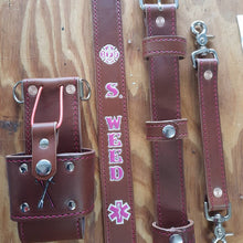 Load image into Gallery viewer, 1.5" Custom Radio Strap/Holster Combo (stitched)