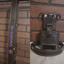 Load image into Gallery viewer, 1.5" Custom Radio Strap/Holster Combo (stitched)